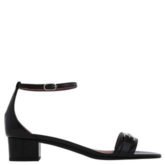 Bally Cloto Patent Leather Sandals, Brand Size 38.5 ( US Size 8 )