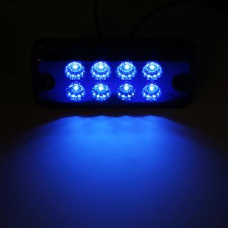 OEM Adecuado Para Luces De Posici&oacute;n Laterales Azules De 6 U 8 Led, Aplicable A Camiones, Remolques Y Furgonetas, 12 V Cc