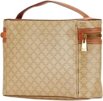 Celine Pre-owned Handbags, female, Beige, Size: ONE SIZE Pre-owned Plastic Vintage Handbag