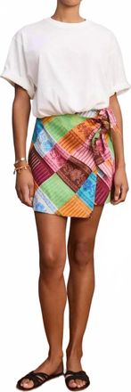 Alemais Kaleidoscope Sarong Skirt In Multi