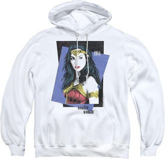 Gildan Wonder Woman 84 Strike A Pose Adult Pull Over Hoodie / Hooded Sweatshirt
