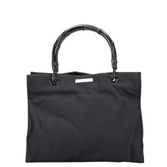 Gucci Pre-owned Tote Bags, female, Black, Size: ONE SIZE Pre-owned Vintage Tote Bag