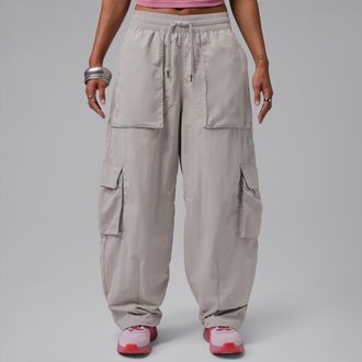 Nike Jordan Womens Jordan Flight Cargo Pants in Grey | IM6806-014