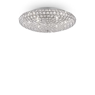 Ideal Lux Ideal Lux - King - Luz De Empotrar Grande De Interior De 9 Luces Cromado, G9