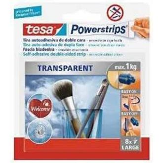 OEM Tesa 58814 Tiras Bioadhesivas Transparentes 2x5cm Max 1 Kg