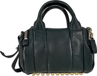 Alexander Wang Alexander Wang Pre-owned Womens Rocco Satchel in Black Leather - One Size