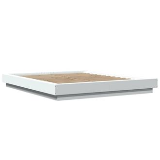 Berkfield Home Modern Bed Frame without Mattress White 160x200 cm