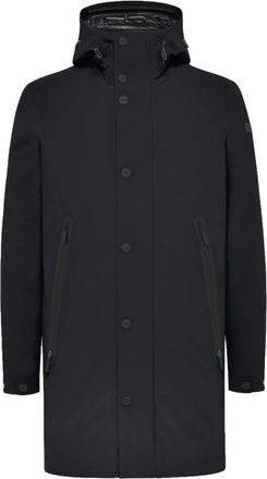 Roberto Ricci Design Blauwe Synthetische Parka - Heren - Parka Jassen - Blauw - S - Jassen