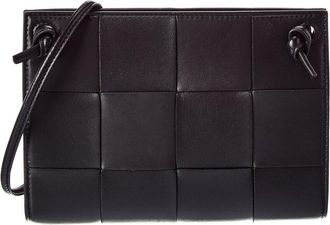 Bottega Veneta Cassette Mini Leather Crossbody