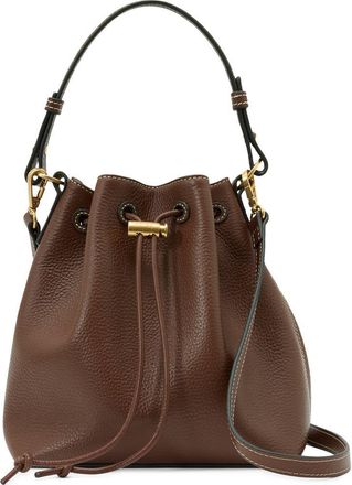 Reiss Esther Leather Bucket Bag in Tan at Nordstrom