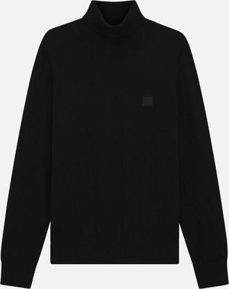 HUGO BOSS Mens BOSS Orange Akiro_S Sweater A1-25 001 Black - Size: 40