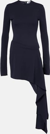 The Attico Draped cutout minidress