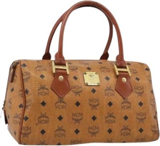MCM Pre-owned borse a mano di tela - - Pre-owned - Donna - Marrone - ONE SIZE