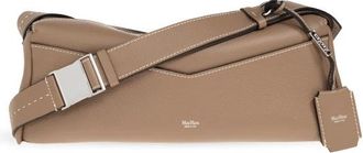 Max Mara Skippers Schoudertas - Dames - Schoudertassen - Beige - ONE Size - Leer - Tassen