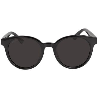 Gucci Grey Round Ladies Sunglasses GG0638SK 002 53