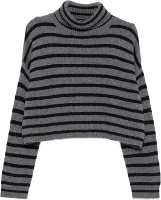 Lisa Yang Truien & Vesten, Dames, Grijs, S, Kasjmier, Zerlina Turtleneck Sweater