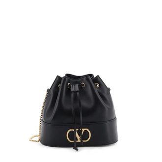 Valentino Garavani Mini VLogo Signature Bucket Bag - female - Valentino Garavani - Bucket Bags - Black - ONE SIZE - Bags