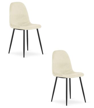 OEM Silla Como - Terciopelo Beige X 2