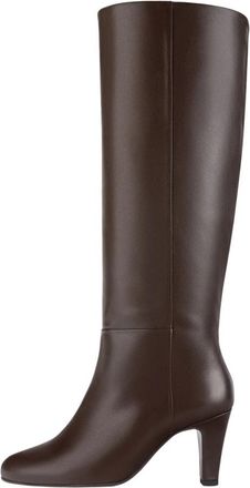 L37 Stijlvolle schoenen met ritme - Dames - Laarzen met Hak - Bruin - 37 EU - Schoenen