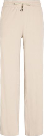 Vuori Clothing Halo Essential Wide-leg Jersey Sweatpants - Ecru - XL (UK16 / XL)