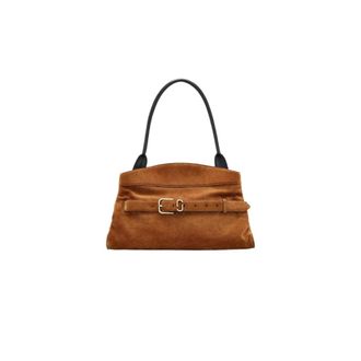 Marc Jacobs Shoulder Bags, female, Orange, Size: ONE SIZE Sachtel Suede Dakota