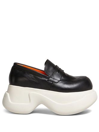 Marni Loafers met plateauzool - Zwart