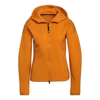 adidas (WMNS) adidas ZNE Sportswear Hoodie Asia Sizing Orange H34467