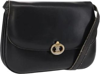 Celine Pre-owned Shoulder Bags, female, Black, Size: ONE SIZE Pre-owned Vintage Shoulder Bag