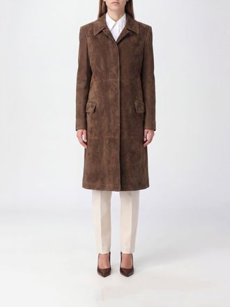 Tom Ford Single-Breasted Suede Lamb Leather Long Jacket