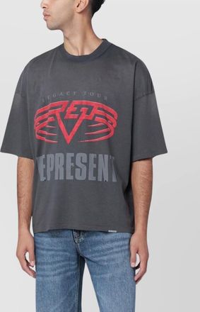 Represent reversible tour graphic t shirt oversized