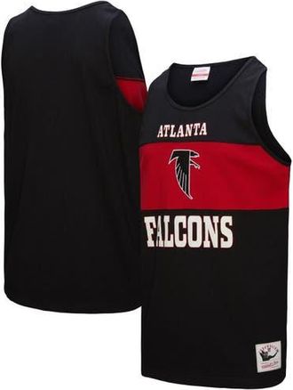 Mitchell & Ness Mens Mitchell & Ness Black Atlanta Falcons Retro Colorblock Tank Top at Nordstrom, Size Small