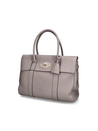 Mulberry Womens Bags Taupe Bovine Leather