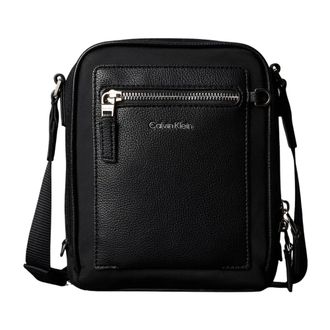 Calvin Klein Heren, Tassen, Zwart, Maat: ONE Size Leer