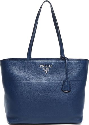 Prada Borsa tote in pelle 2010-2023 - Blu