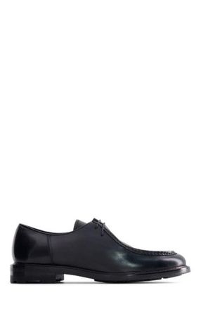 Anthony Veer Ellison Moc in Iron Eclipse Black Leather at Nordstrom, Size 10.5