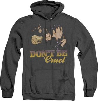Gildan Elvis Presley Dont Be Cruel Adult Heather Hoodie