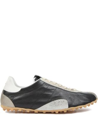 Maison Margiela Black Lace-up Sneakers