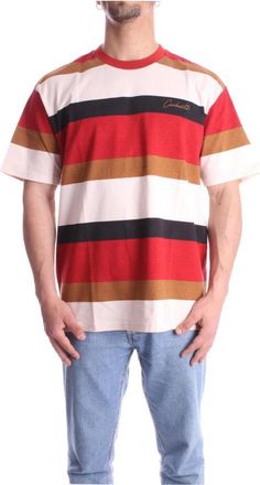 Carhartt Work in Progress Logo T-Shirt - Heren - T-shirts - Veelkleurig - XL - Katoen - Tops