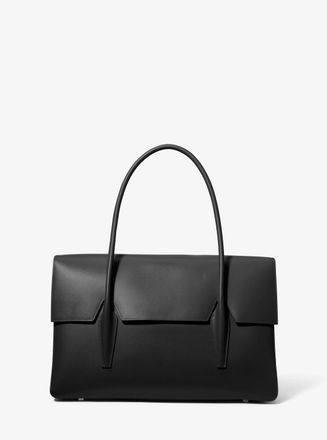 Michael Kors Natasha Large Leather Satchel