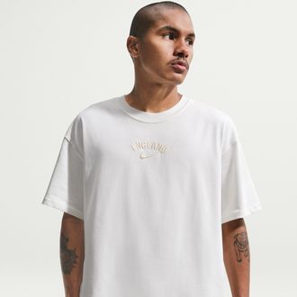 Nike England Premium Nike Mens Soccer T-Shirt in White | IQ2221-133