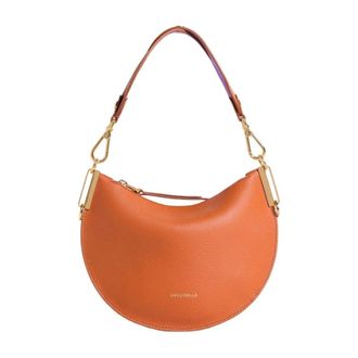 Coccinelle Sunup Schoudertas - Dames - Schoudertassen - Oranje - ONE Size - Leer - Tassen
