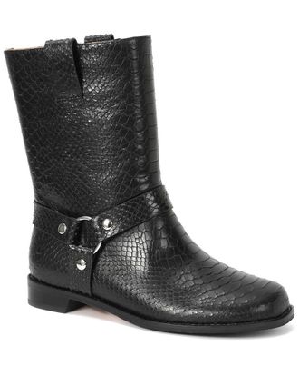 Tiffany & Fred Leather Harness Bootie