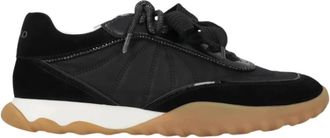 Pinko Sneakers - Dames - Sneakers - Zwart - 41 EU - Leer - Schoenen