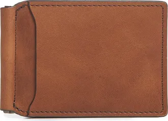 Korchmar Spencer Leather Money Clip Wallet in Espresso at Nordstrom