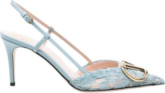 Valentino Garavani Mujer, Zapatos, Azul, Talla: 37 1/2 EU