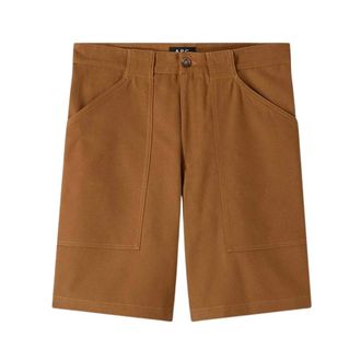 A.P.C. Hombre, Pantalones cortos, Marr&oacute;n, Talla: M