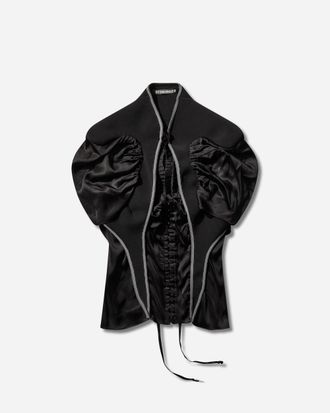 Ottolinger Women s Open Heart Top Black