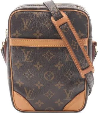 Louis Vuitton Borsa a tracolla Danube con monogramma 2007 - Marrone