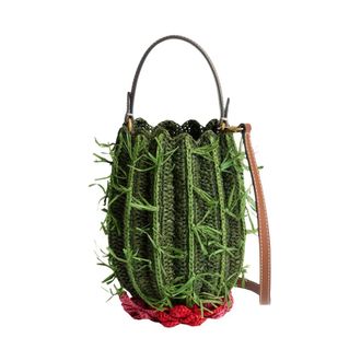 Anya Hindmarch Bucket Bags, female, Green, Size: ONE SIZE Bag Anya Hindmarch