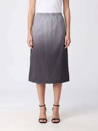 Alexander Wang Abstract Print Midi Pencil Skirt in Technical Fabric